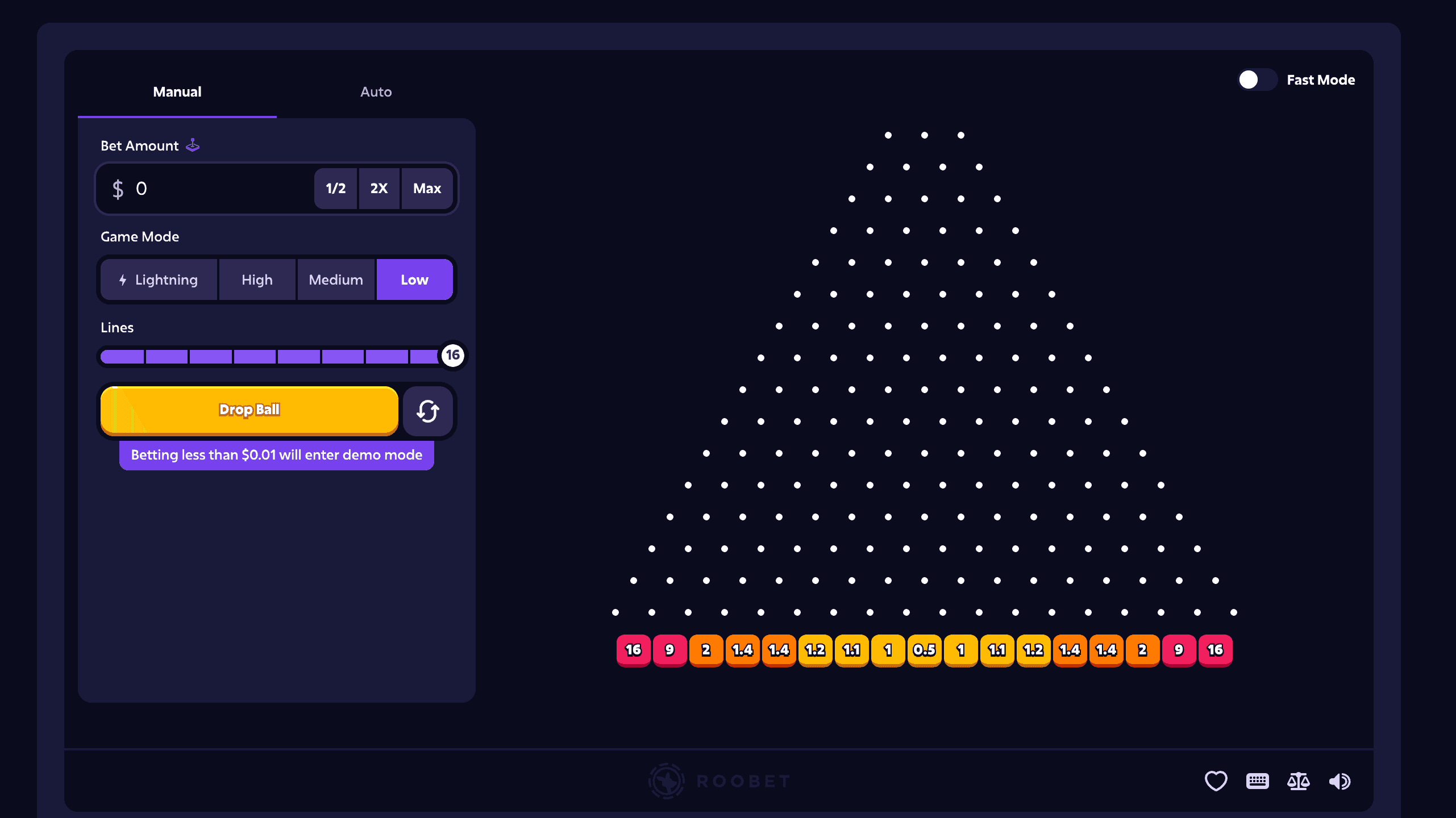 Plinko Roobet Games
