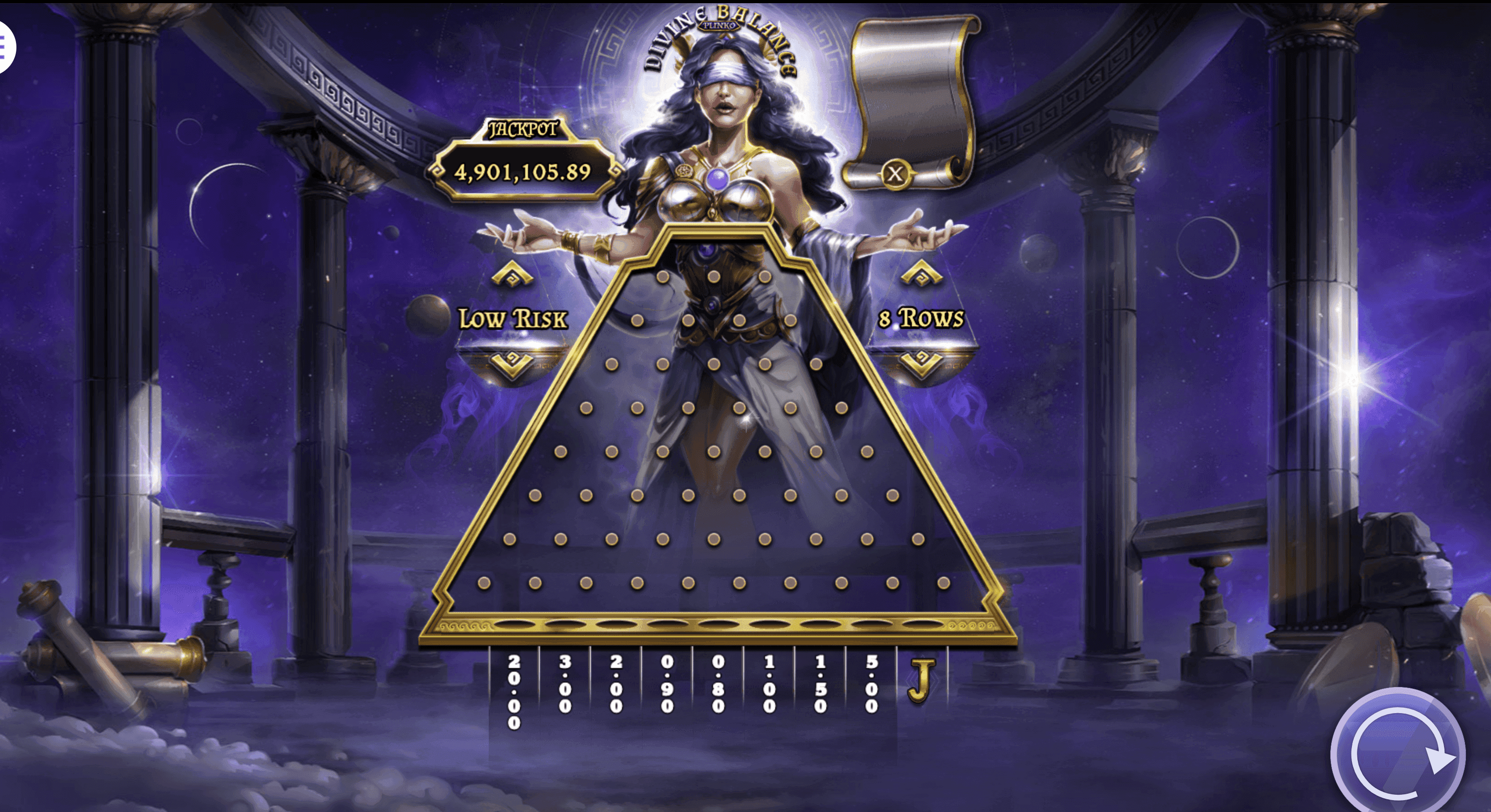 Divine Balance Plinko