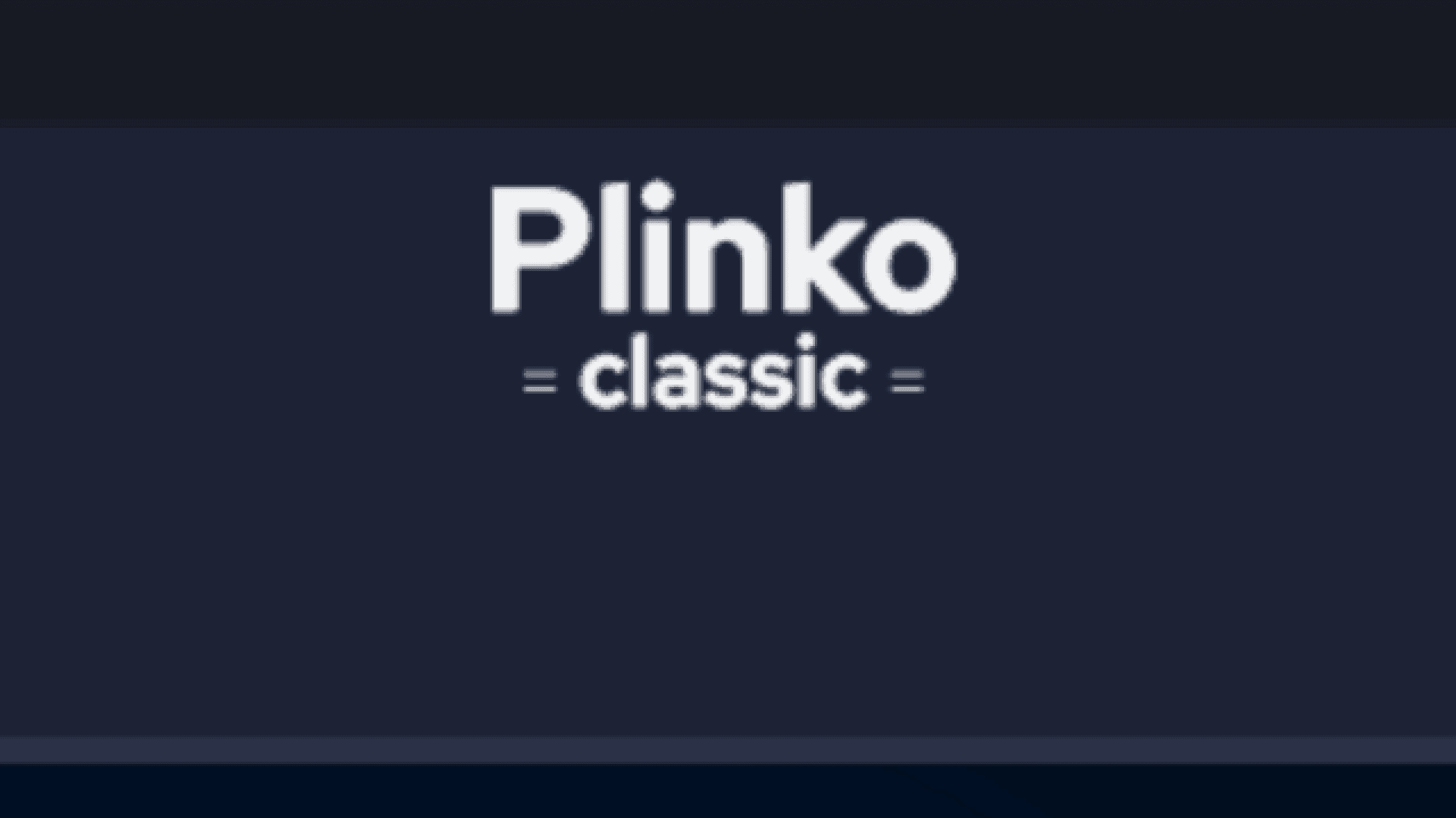 Plinko Classic