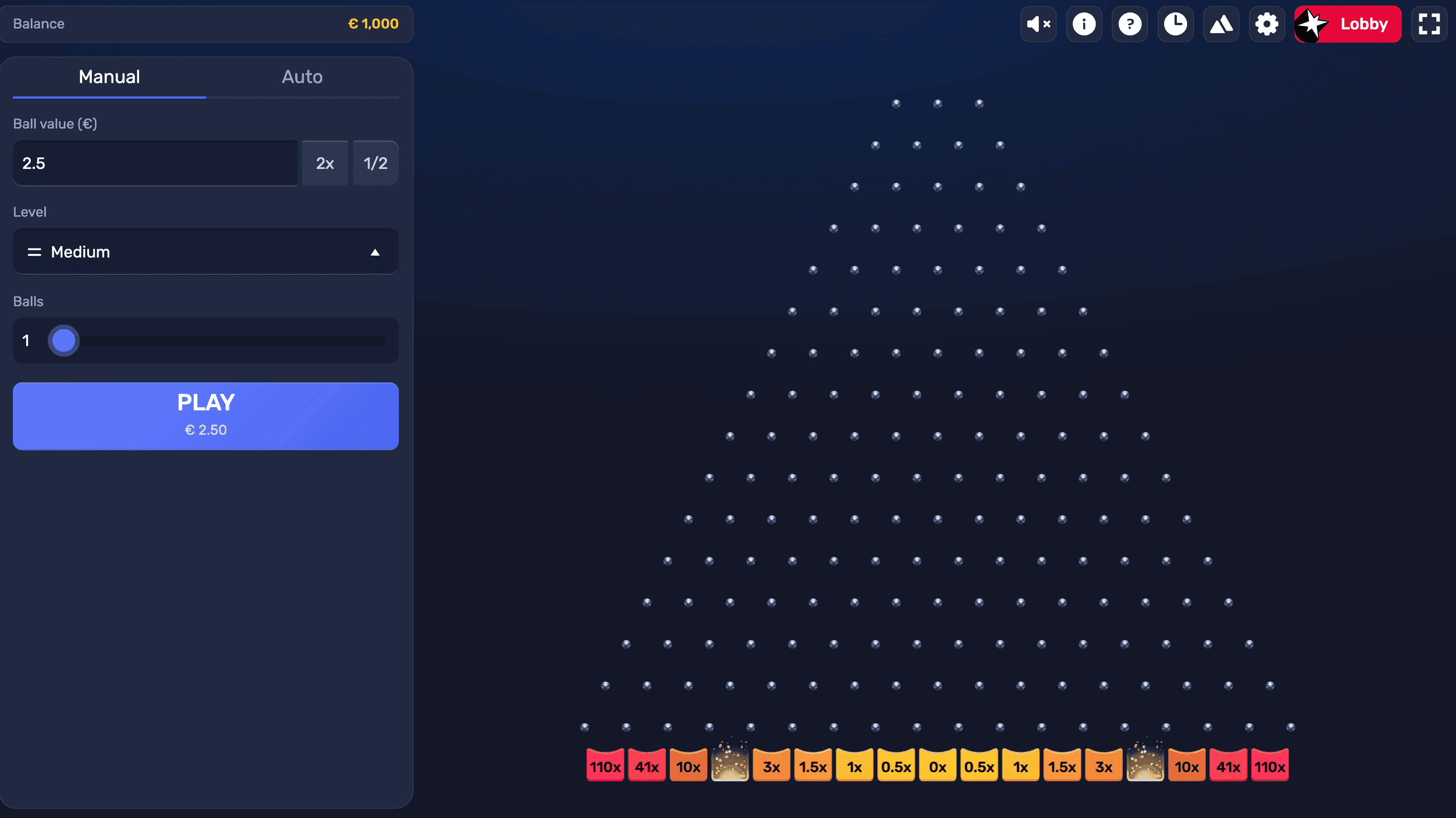 Gravity Plinko