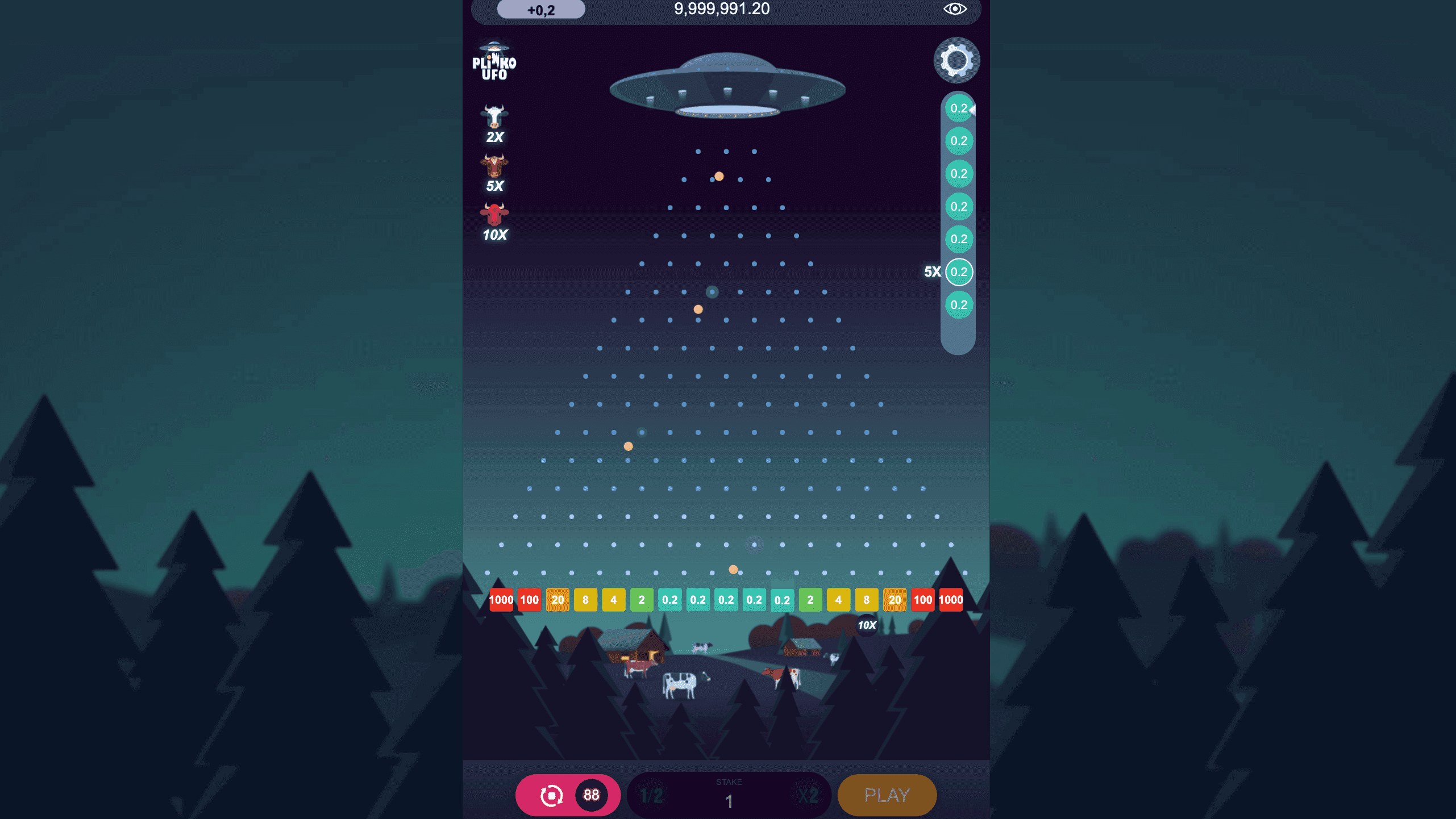 Plinko UFO