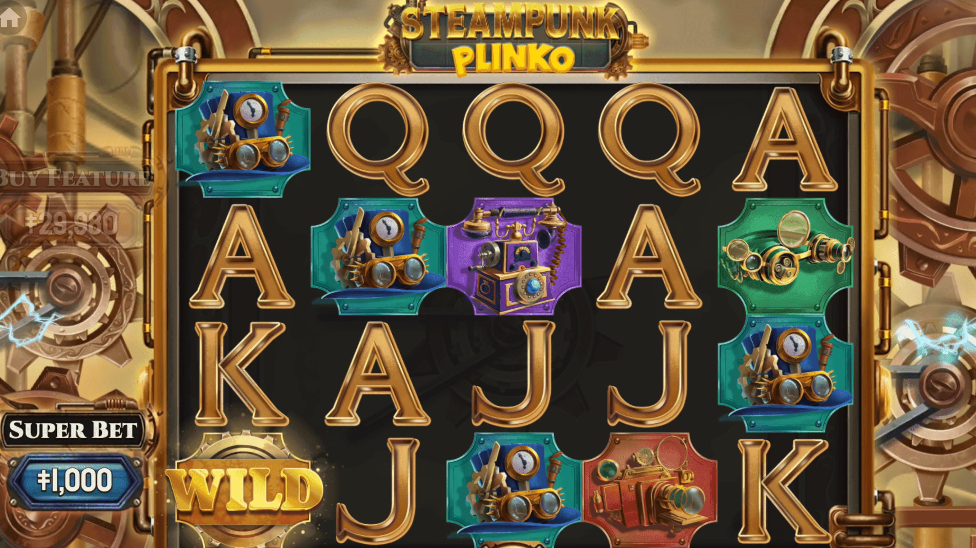 Steampunk Plinko