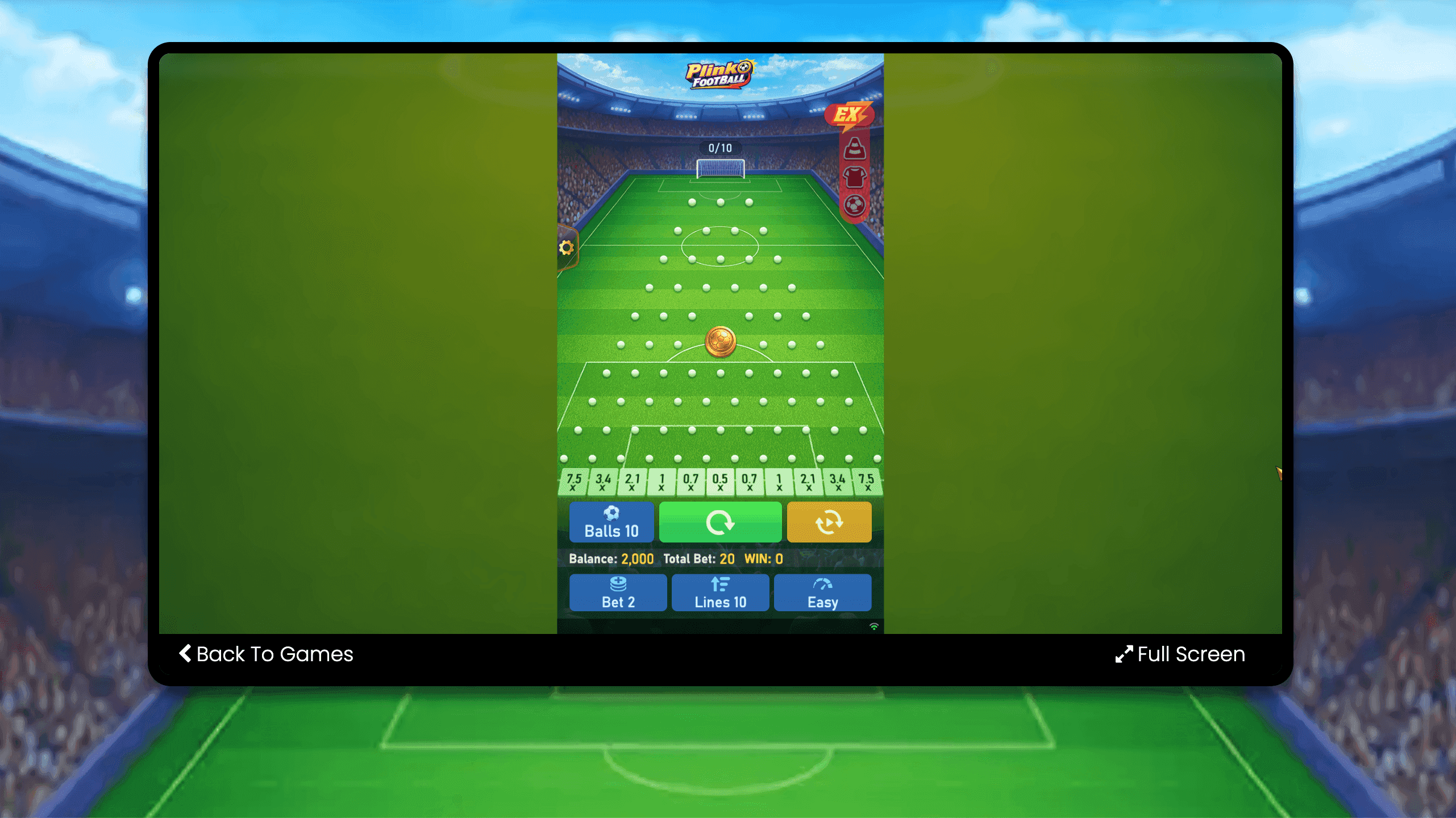 Plinko Football