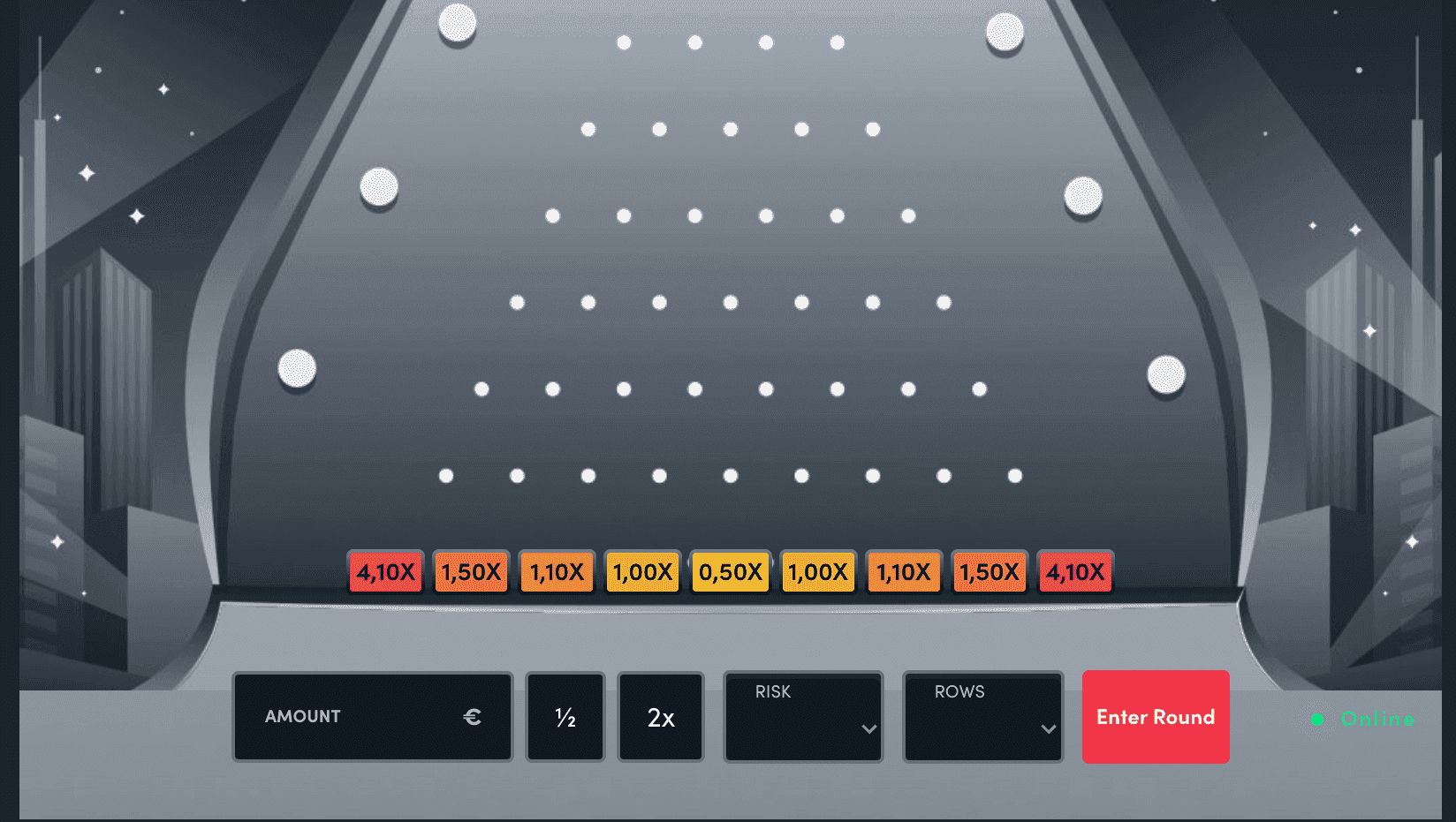 Step 4: Press Enter Round to Launch the Ball